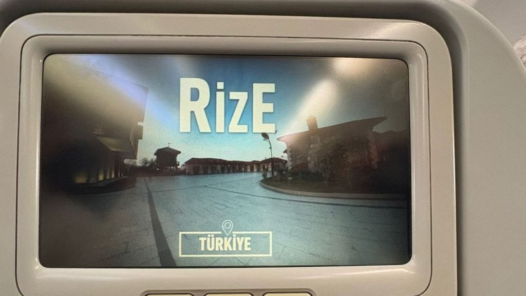 THY Uçuşlarında Rize tanıtımı – Birlik Haber Ajansı