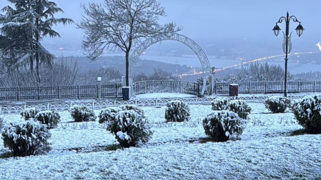İstanbul’un yüksek kesimlerinde kar etkisini gösterdi – Birlik Haber Ajansı