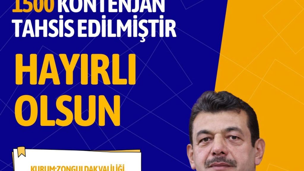 Muammer Avcı: Zonguldak’a 1500 kişilik İUP kontenjanı ayrıldı – Birlik Haber Ajansı