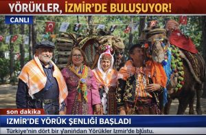 Yörükler, İzmir de buluşuyor