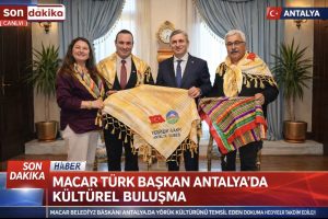 Macar Türk Başkan Antalya da