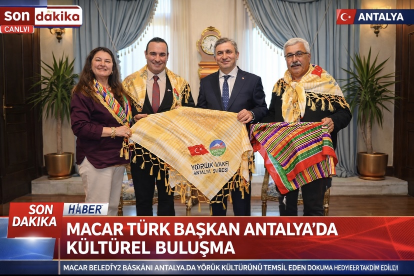 Macar Türk Başkan Antalya da