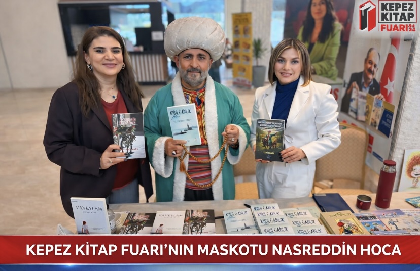 Kepez Kitap Fuarı nın maskotu Nasreddin Hoca