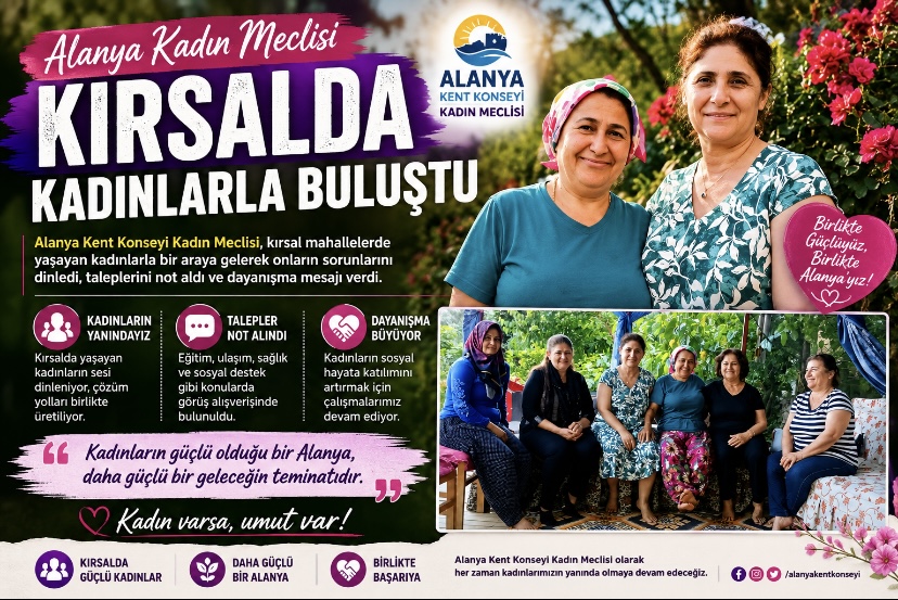 Alanya Kadın Meclisi Kırsalda