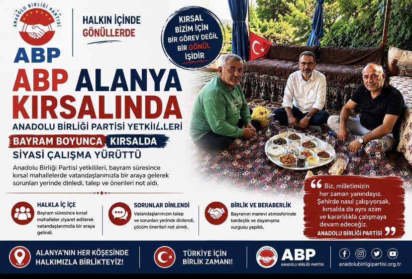 ABP Alanya kırsalında